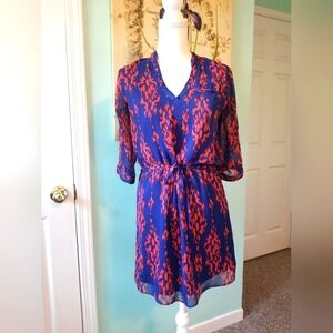 A. Byer tie waist dress